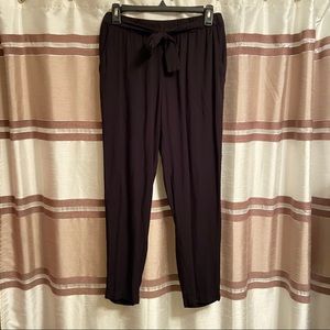 Black High waisted trousers